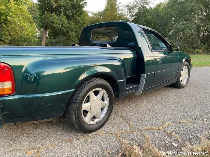 This Ford Taurus SHO Transformed into a Pickup with a Ranger’s Bed | Carscoops